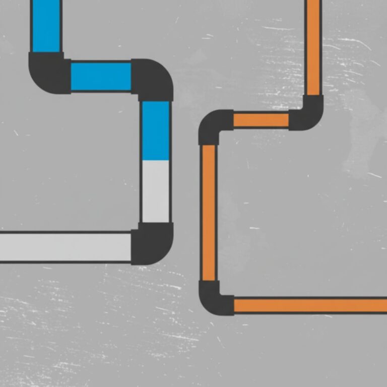 Sistema de drenagem urbana separado: galerias pluviais e rede de esgoto