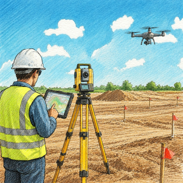 Topografia Digital: Como essa Tecnologia Previne Problemas Antes da Obra Começar
